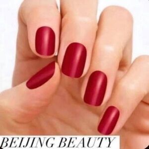 Color Street, Beijing Beauty, classic red nail